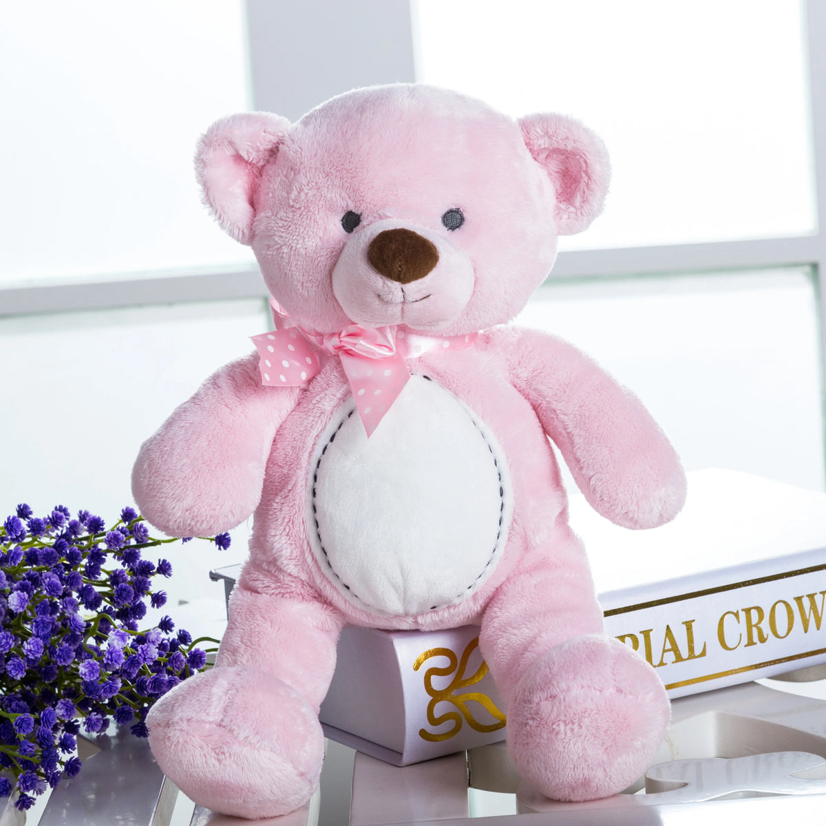 Super Cute Blue Bear Teddy Plush Toy 33CM High Quality Stuffed Animals for Girls Boys Baby Christmas Gift